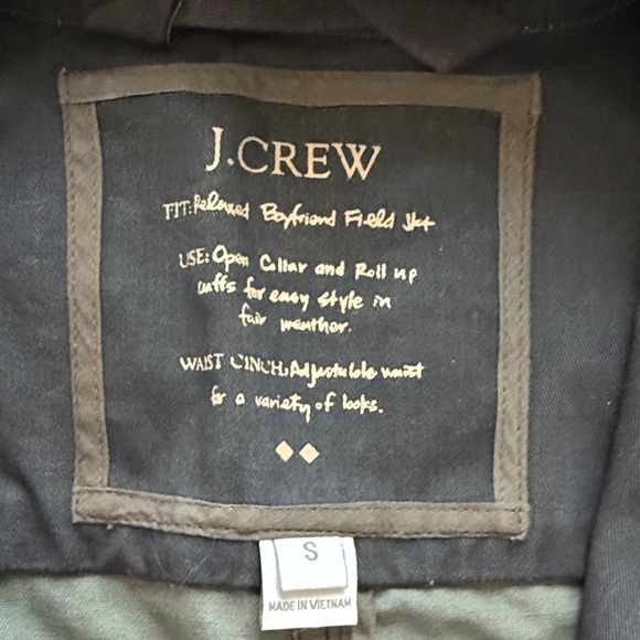 J Crew Utility Jacket size Small - Picture 2 of 7